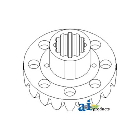 A & I Products Gear, Side (Diff Lock Holes) A-5103869